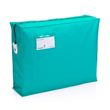 Mail Bag with Gusset ZG3 Green T2 Front